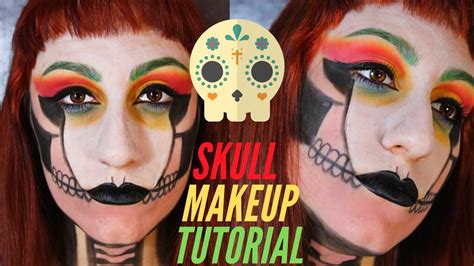 Mexican Skull Makeup Tutorial Time Lapse The Disa Giada Youtube