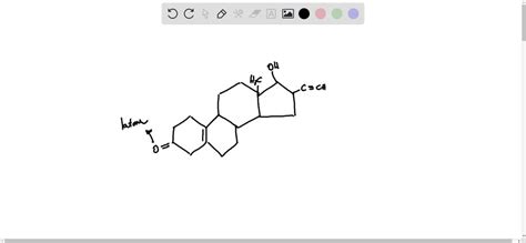 Solved The Compound Shown Below Is The Male Sex Hormone Testosterone