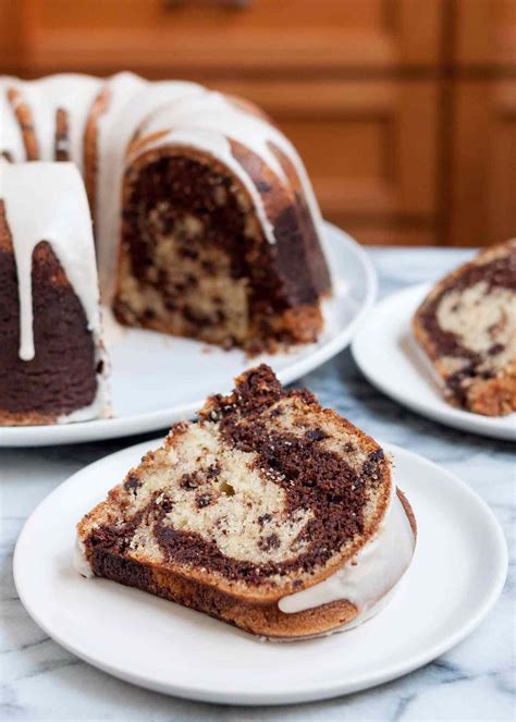 Marbled Chocolate Bundt Cake Recipe