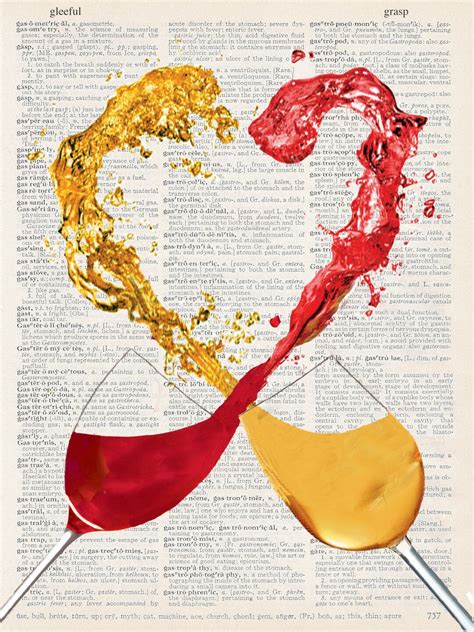 Opposites Attract Art Print Etsy