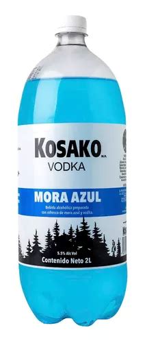 Kosako Bebida Alcoh Lica Vodka Mora Azul