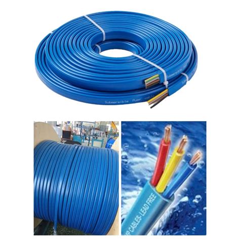 Jual Per 15 Meter Kabel Biru Submersible Sibel Satelit Caltech 3 X 2 5