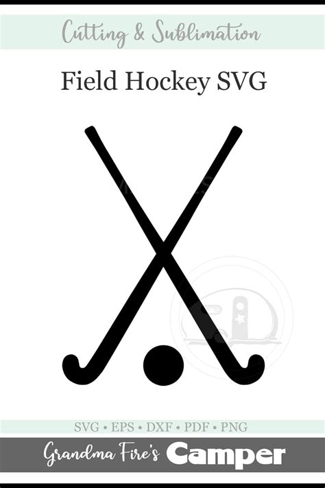 Field Hockey Svg Field Hockey Emblem Png Sublimation