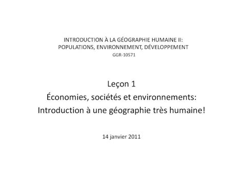 Pdf Le On Conomies Soci T S Et Environnements Cours Examens