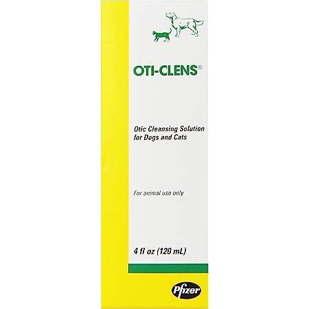 Amazon.com : Fort Dodge Oti-Clens Cleansing Solution, 4-Ounce : Pet Ear ...