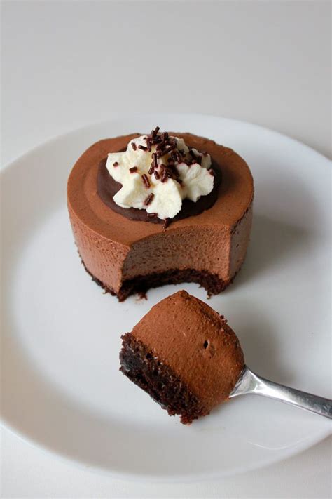 Eggless Chocolate Mousse Cake Oh Sweet Day In Chocolate