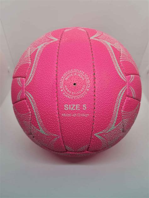 Kookaburra Pink Size 5 Match Netball Aus Star Sports