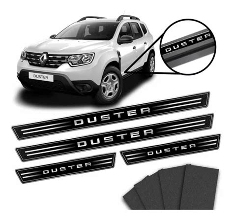 Kit Adesivo Protetor Soleira Porta Compatível Renault Duster