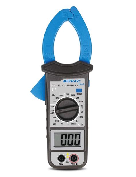 Metravi Dt Digital Ac Clamp Meter Upto A With Full Function