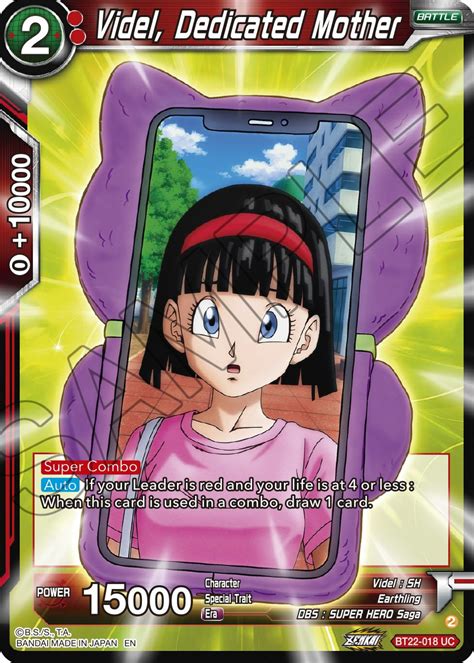 Videl, Dedicated Mother - Critical Blow - Dragon Ball Super CCG