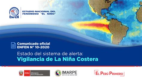 Enfen N Estado Del Sistema De Alerta Vigilancia De La Ni A