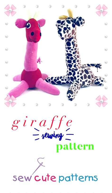 Giraffe Sewing Pattern Artofit