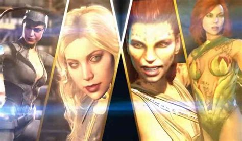 Dc S Cheetah Poison Ivy And Cat Woman Revealed In Injustice Trailer