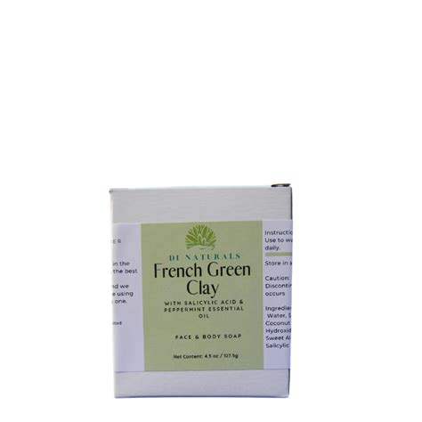 French Green Clay Soap – Di Naturals Bulk