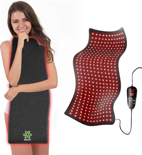 Sscilife 31 11 Inch Large Red Light Therapy Mat For Body 360 Leds Red Light