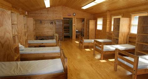 Tranquility Bunkhouse Bunk House Cabin Interior Log Cabin