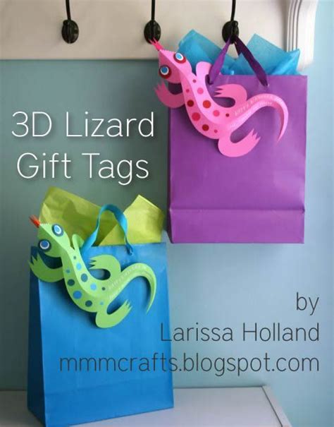 3d Paper Lizard Craft Camp Skip To My Lou Lizard Craft Paper