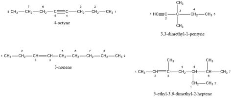 3 Octyne Structural Formula