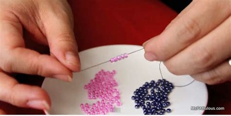 Ms Fabulous Diy How To Make An Easy Seed Bead Flowers For Jewelry