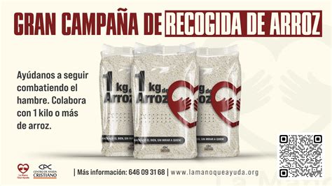 Un Gran Paso Hacia la Solidaridad Campaña de Recogida de Arroz para