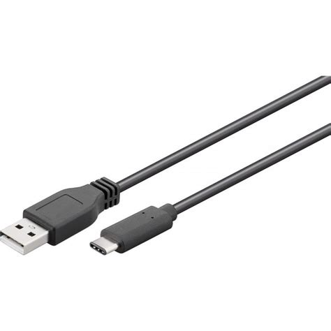 Goobay Cable Usb A Usb C Macho Macho M Negro Pccomponentes