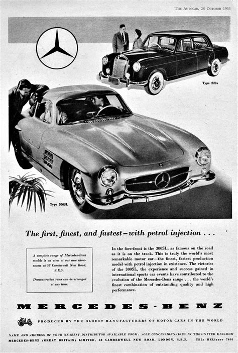 Mercedes Benz Type 300SL 220a Ad Alden Jewell Flickr