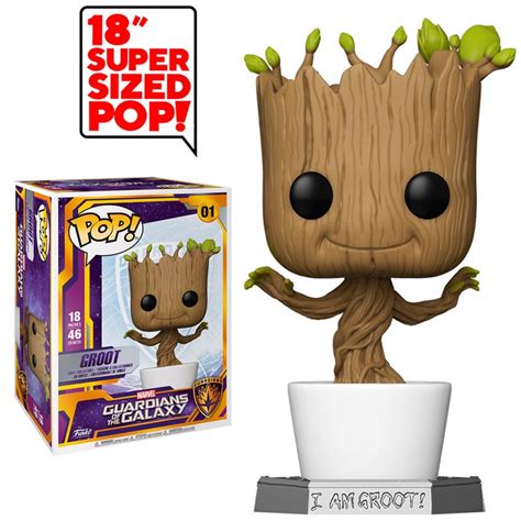 Figura Funko Pop Gigante Dancing Groot 46 Cm Edicion Especial Gran Tamaño