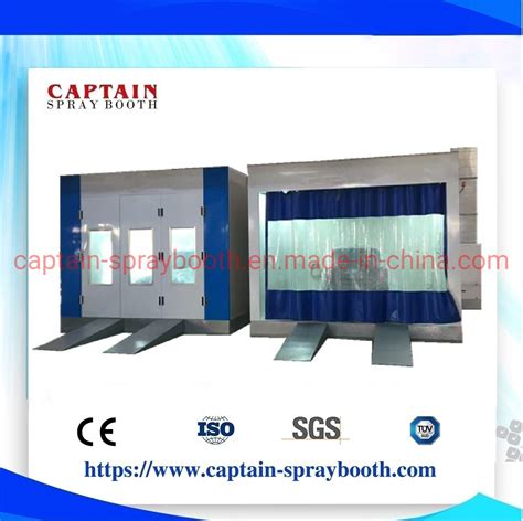 Combination Spray Booth Paint Booth Baking Oven Preparation Bay