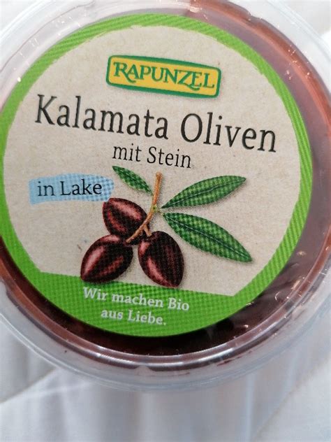 Rapunzel Kalamata Oliven Mit Stein In Lake Kalorien Neue Produkte