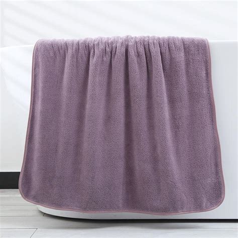 Wtempo Bath Towel Absorbs Water And Does Not Shed Hair Thickening To Increase Coral Fleece