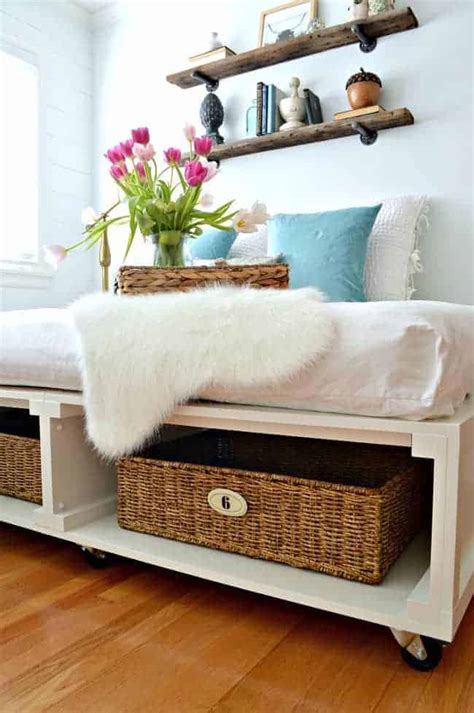 21 Amazingly Clever DIY Storage Bed Ideas – Top Reveal