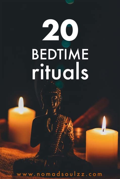 20 Bedtime Rituals To Master Your Nighttime Routine Bedtime Ritual Night Time Routine