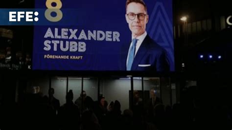 El conservador Alexander Stubb gana por la mínima las presidenciales