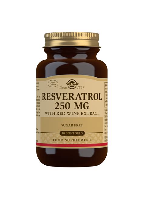 Resveratrol 250 Mg 30k Solgar Sverige