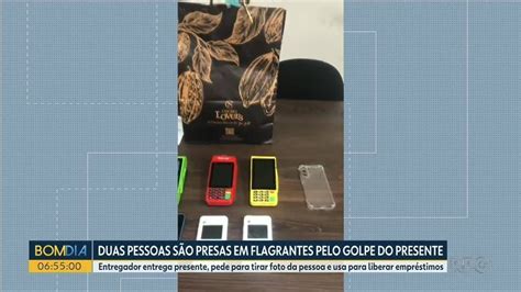 Duas pessoas são presas em flagrante aplicando golpe do presente em