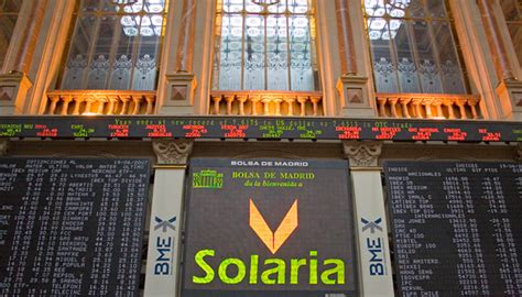 Solaria Energ A Y Medio Ambiente S A Solaria