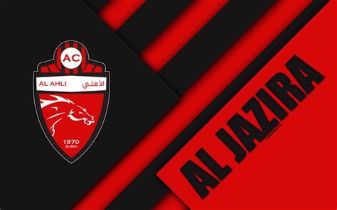 Download Wallpapers Shabab Al Ahli Dubai Fc Emirate Football Club 4k