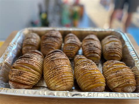 Hasselback pečené brambory na grilu Recept Top Grily