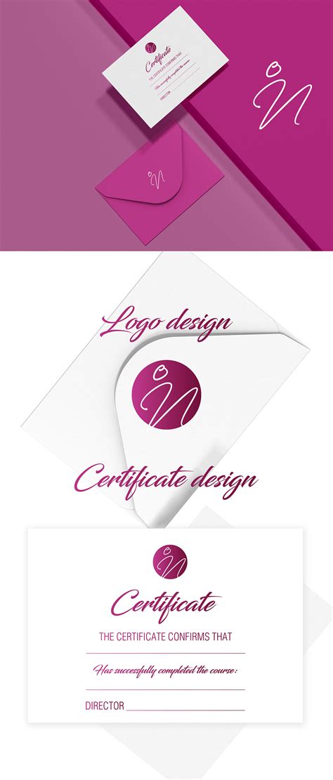 Дизайн лого и сертификата|Logo & certificate design on Behance