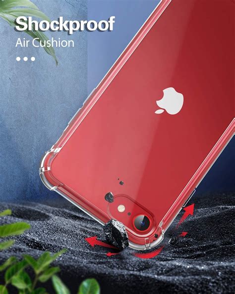 Doorzichtig shock hoesje iPhone SE 2020 - Phone-Factory