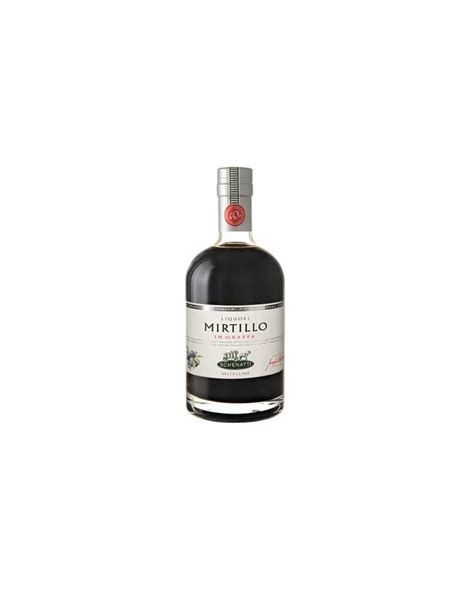 Schenatti Delux 0 7 Grappa Mirtilli Di Bosco Distillat