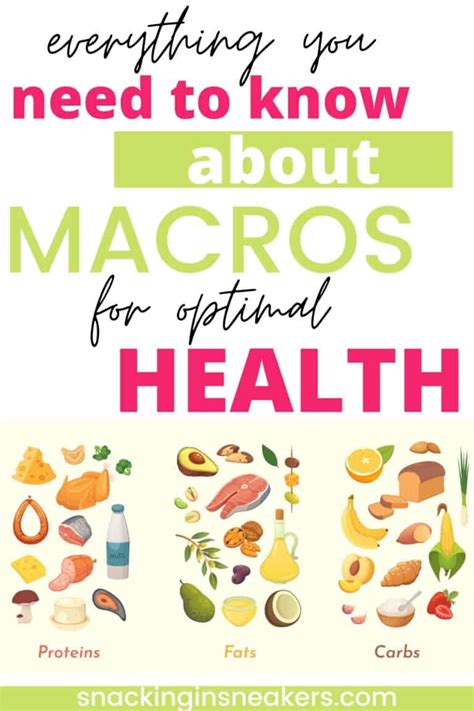 What Are Macronutrients Everything You Need To Know