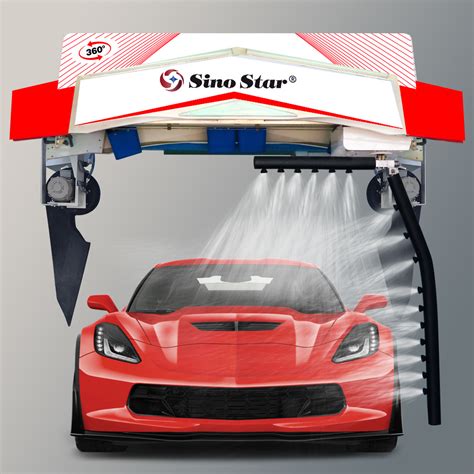 Movable Side And Swing Blowers Fully Automatic Touchless Car Wash