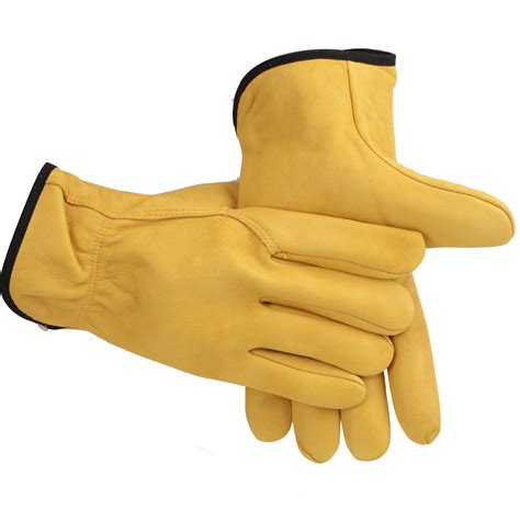 HHPROTECT ysg052 Leather Work Gloves. Ideal Hand P... – Grandado