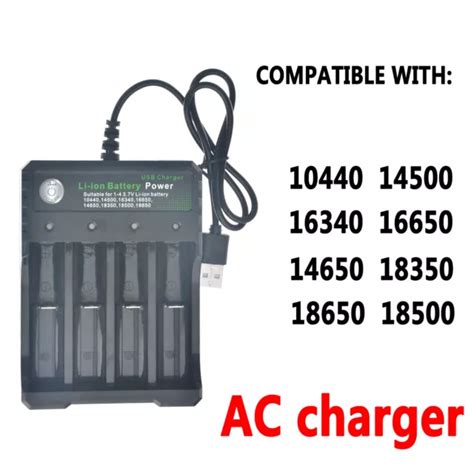 Chargeur De Batterie V Rechargeable Pour