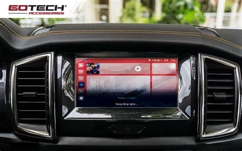 Android Box Gotech Cho Xe Ford Ranger Wildtrak