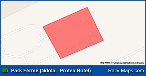 Park Ferm Ndola Protea Hotel Stage Map Zambia International