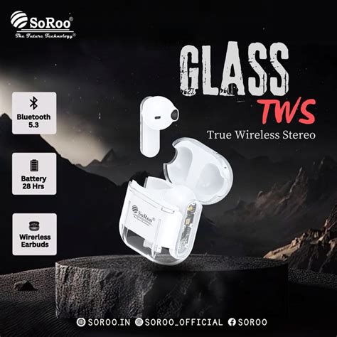 Discover the Ultimate Sound with Glass TWS True Wireless Stereo! 🎧💎 - 2024