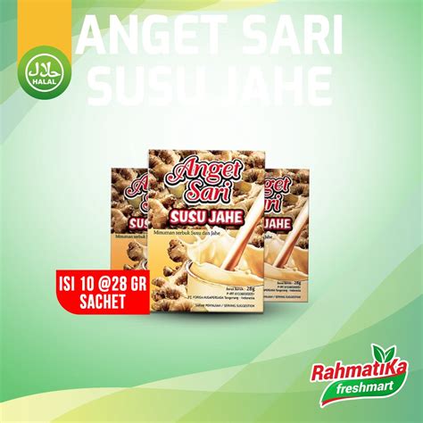 Jual Anget Sari Susu Jahe Isi 10 Sachet Shopee Indonesia