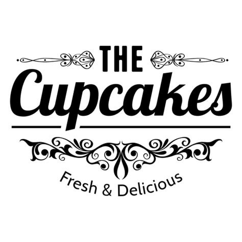 The Cupcakes Decorative Label Png And Svg Design For T Shirts